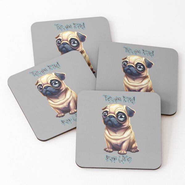 Item preview, Team Pug For Life designed and sold by aventi24.