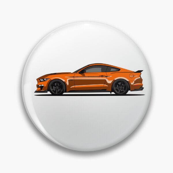Item preview, Mustang GT (Orange) designed and sold by Graffeine Art.