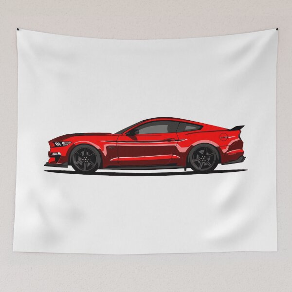 Item preview, Mustang GT (Red) designed and sold by Graffeine Art.
