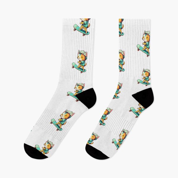 Item preview, Cute Cat Skateboarding designed and sold by BobilandStore.
