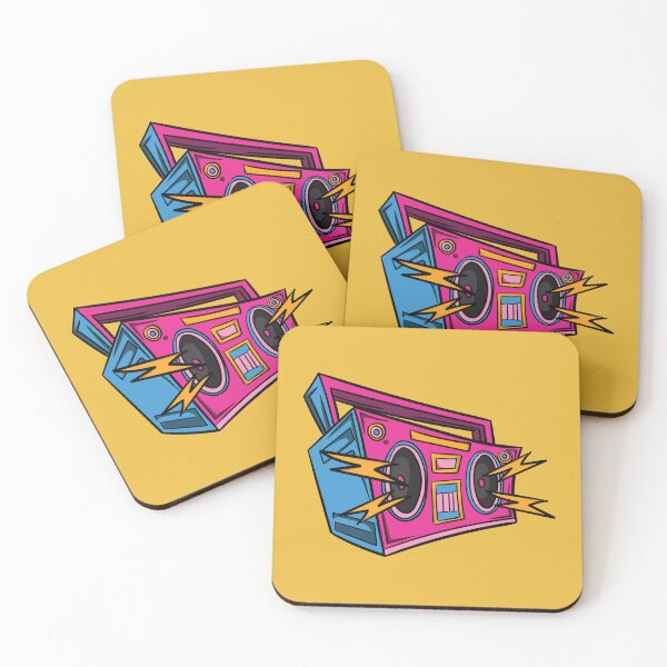 Item preview, Old School BoomBox (Music Life) designed and sold by Cosmodoody.