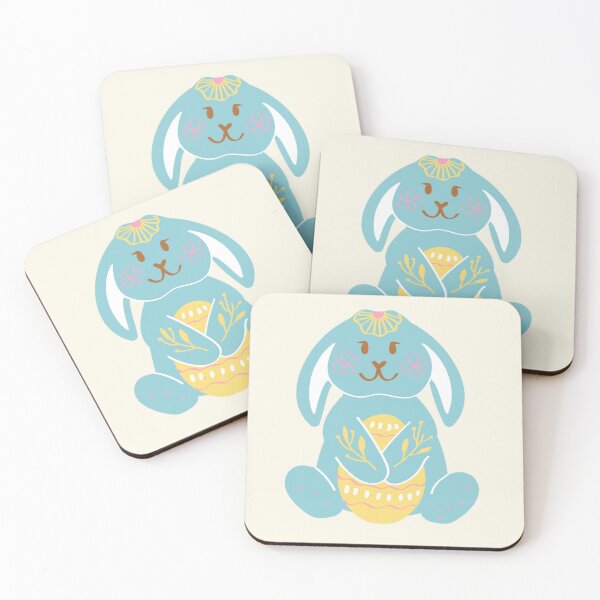 Item preview, Blue easter bunny designed and sold by We Grow.