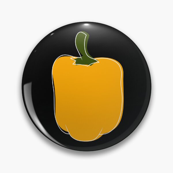 Item preview, Minimalist yellow bell pepper designed and sold by anycolorart.