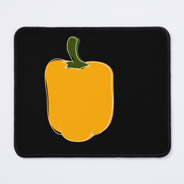 Item preview, Minimalist yellow bell pepper designed and sold by anycolorart.