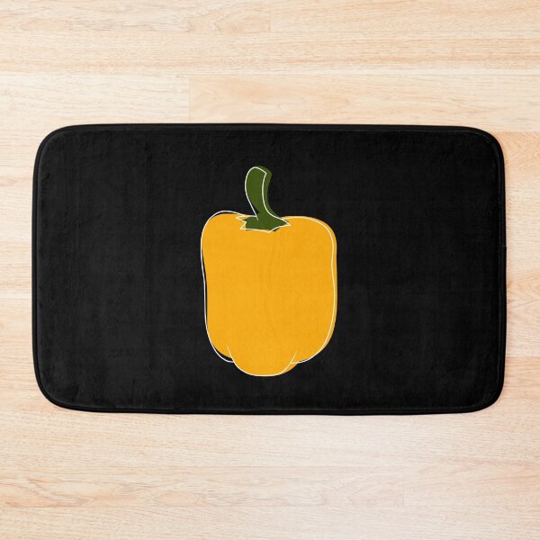 Item preview, Minimalist yellow bell pepper designed and sold by anycolorart.