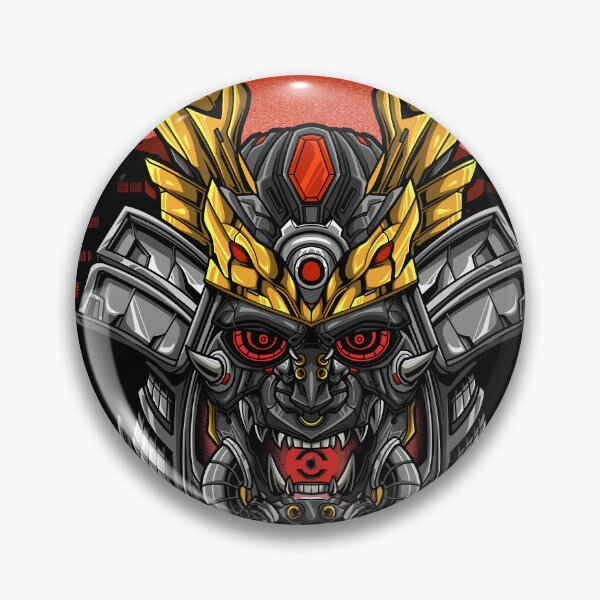 Item preview, Demon Cyberpunk Shogun T-shirt Artwork designed and sold by namanyapod.
