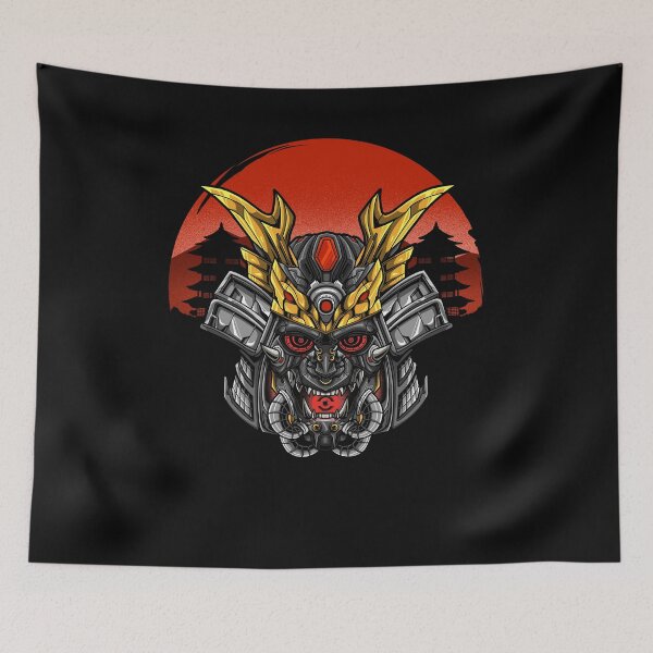 Item preview, Demon Cyberpunk Shogun T-shirt Artwork designed and sold by namanyapod.