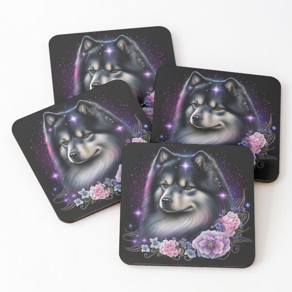 Item preview, Mysterious Finnish Lapphund designed and sold by Nocturne  Paws.