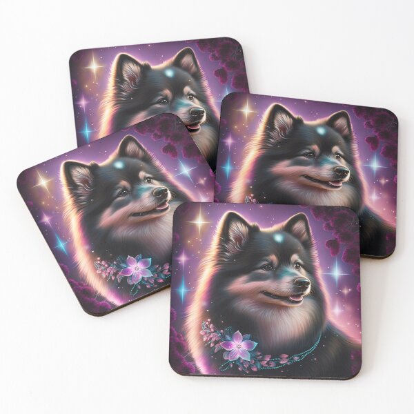 Item preview, Gleaming Finnish Lapphund designed and sold by Nocturne  Paws.