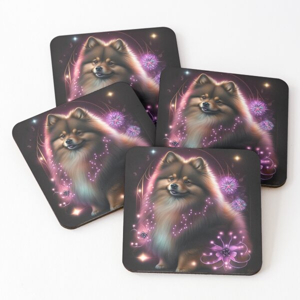 Item preview, Shimmering Finnish Lapphund designed and sold by Nocturne  Paws.