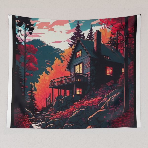 Item preview, House By The River designed and sold by NengShop.