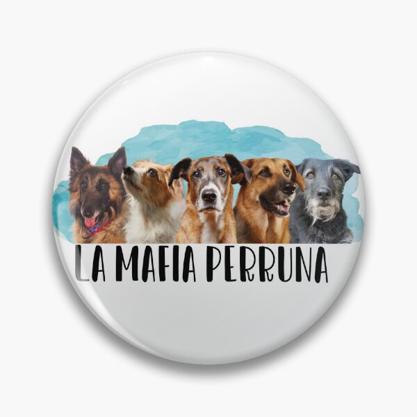 Item preview, The Dog Mafia with blue Marla designed and sold by LaMafiaPerruna.