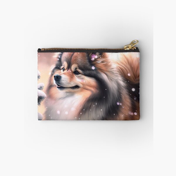 Item preview, Finnish Lapphund In The Snow designed and sold by Nocturne  Paws.