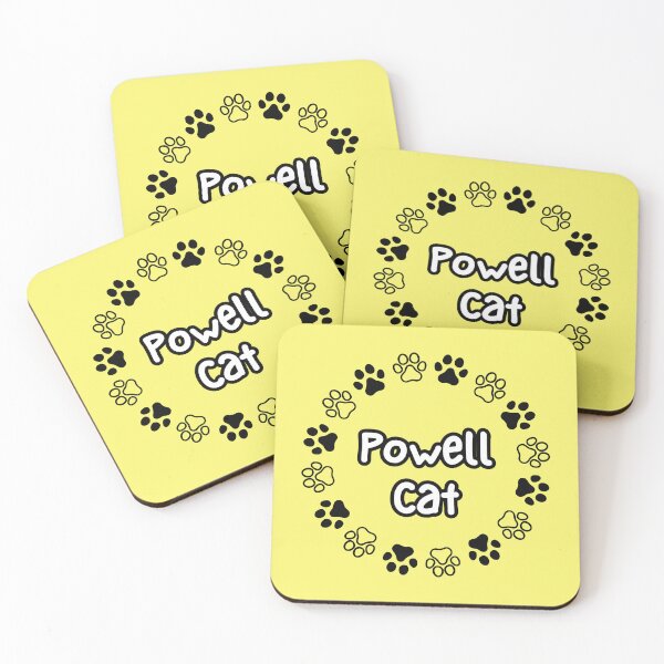 Item preview, Powell Cat designed and sold by Pea Fitness.