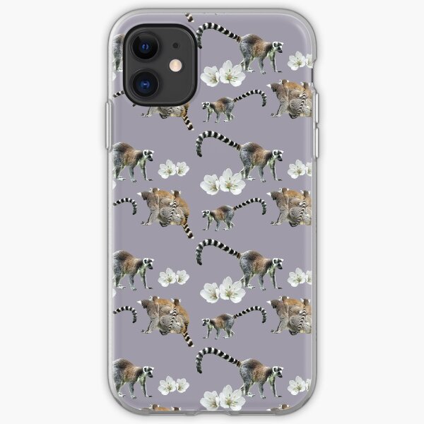 Lemur love iPhone Soft Case
