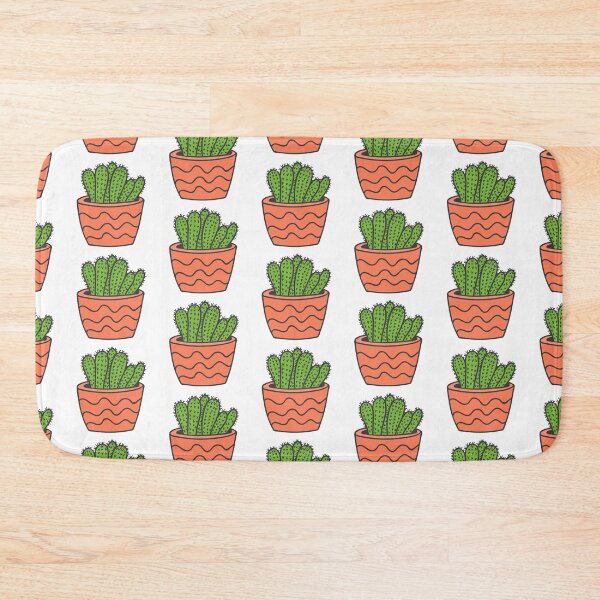 Item preview, Cactus colorful doodle illustration. Pot plant doodle illustration designed and sold by GulArt.