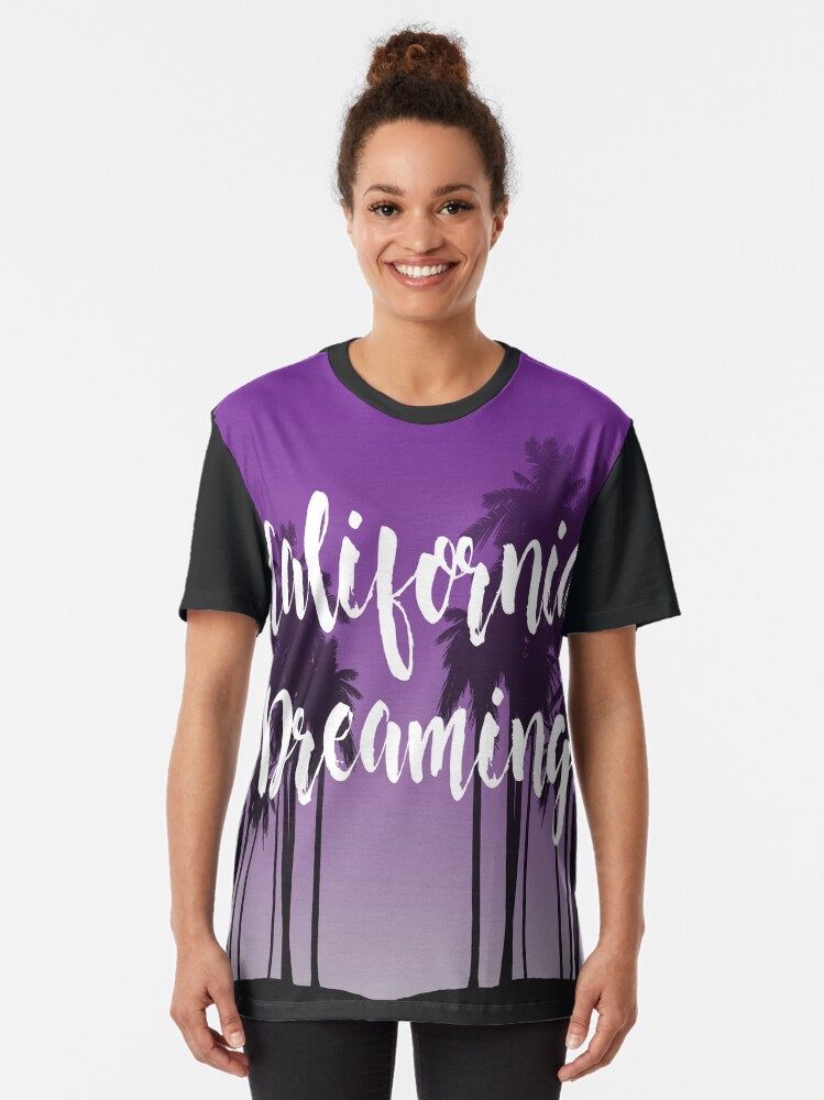 Imagen 2 de 5, Camiseta gráfica con la obra California Dreaming, diseñada y vendida por weloveboho.