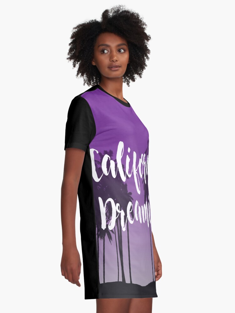 Vista alternativa de Vestido camiseta California Dreaming