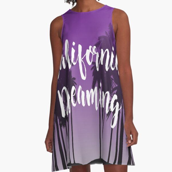 California Dreaming Vestido acampanado