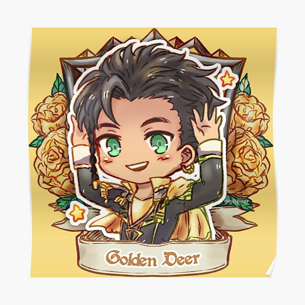 Claude of the Golden Deers! Poster