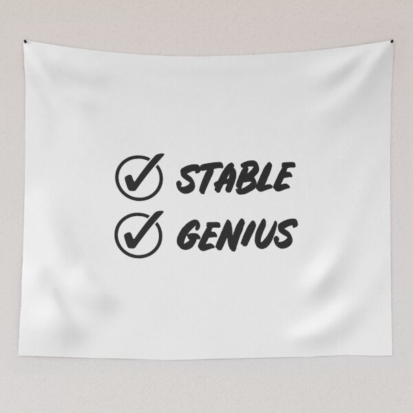Item preview, Stable Genius Check designed and sold by Essenti4lgoods.