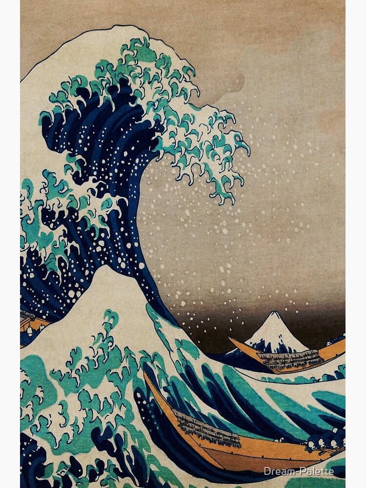 The Iconic Great Wave A Timeless Masterpiece By Katsushika Hokusai Reimagined Canvas 5082