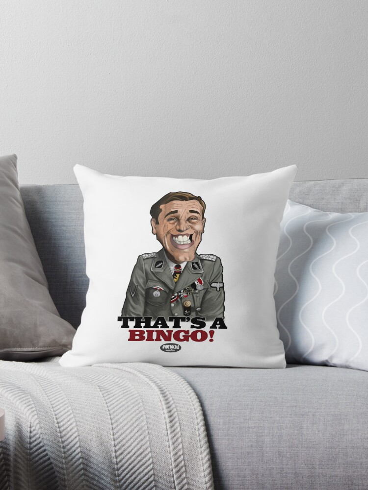 That's A Bingo Throw Pillow for Sale by andysocial