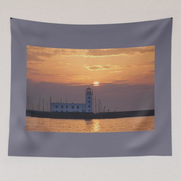 Item preview, Scarborough Lighthouse Sunrise  designed and sold by Alisonchambers2.
