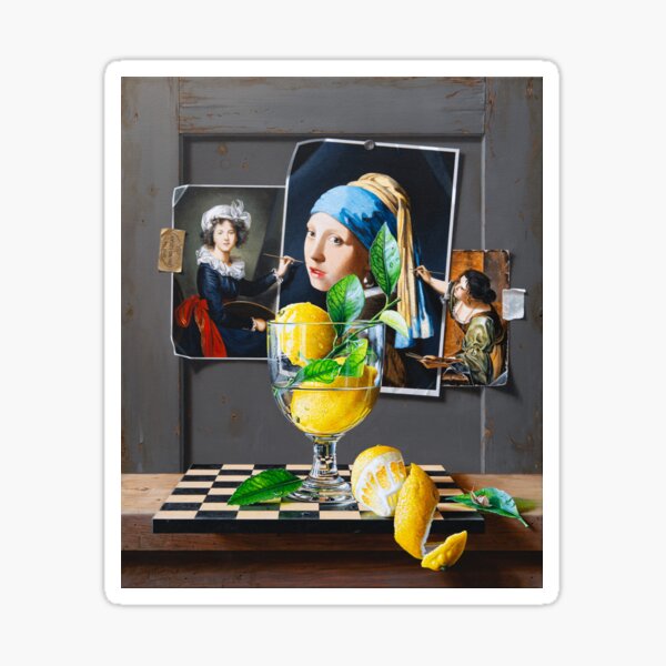 Mise en abyme et citronnade Sticker
