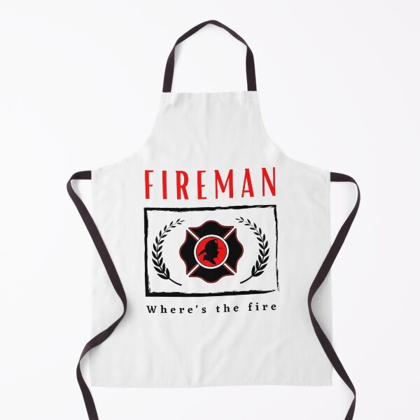 Item preview,  Fireman Where's the Fire funny motivational design designed and sold by DigitalMagShop.
