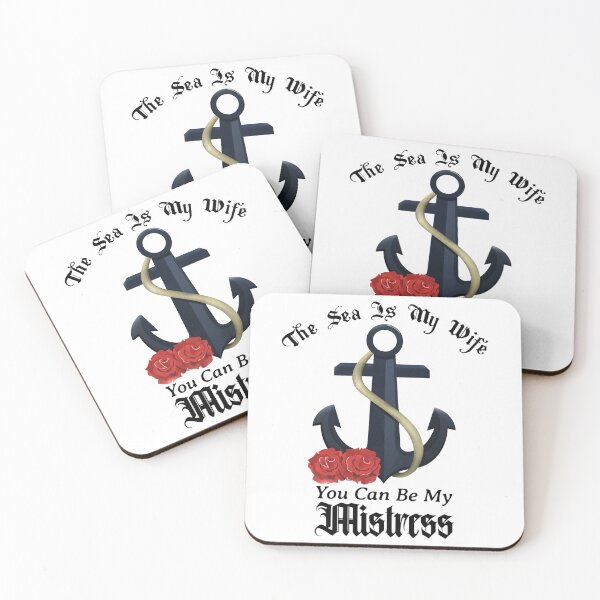 Item preview, The Sea Is My Wife - Anchor  Sailing Design   designed and sold by chidon45.