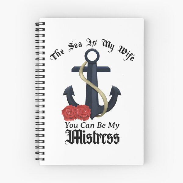 Item preview, The Sea Is My Wife - Anchor  Sailing Design   designed and sold by chidon45.