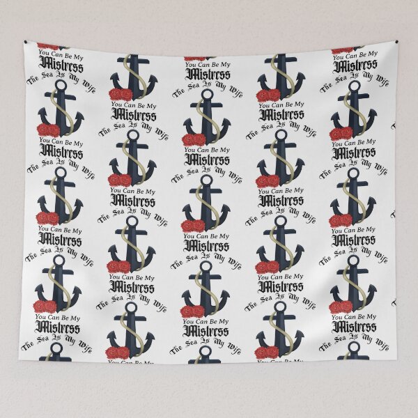 Item preview, The Sea Is My Wife - Anchor  Sailing Design   designed and sold by chidon45.
