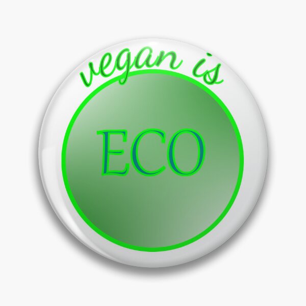 Item preview, Vegan Is Eco Friendly designed and sold by VeganGuitarizm.