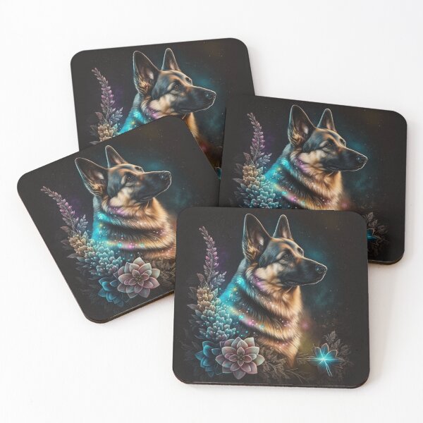Item preview, Glowy German Shepherd designed and sold by Nocturne  Paws.