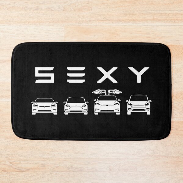 Item preview, Tesla Sexy Cars White designed and sold by valrusc.