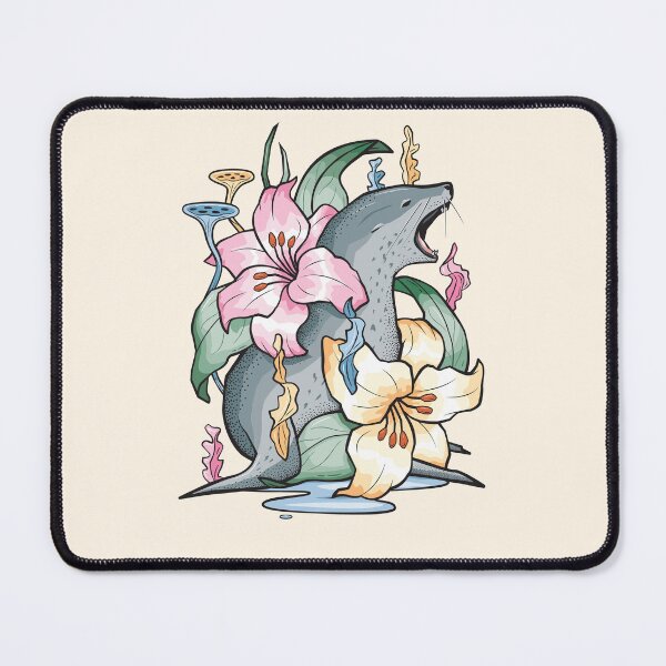 Item preview, Leopard Seal Abstract Floral Design designed and sold by Bangtees.