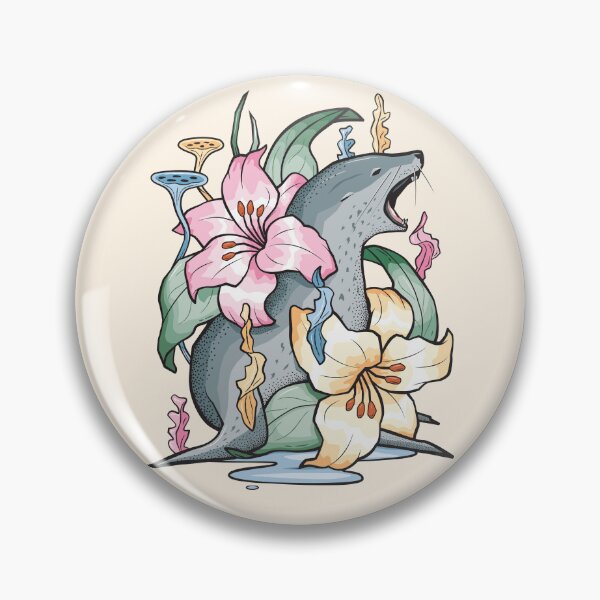 Item preview, Leopard Seal Abstract Floral Design designed and sold by Bangtees.