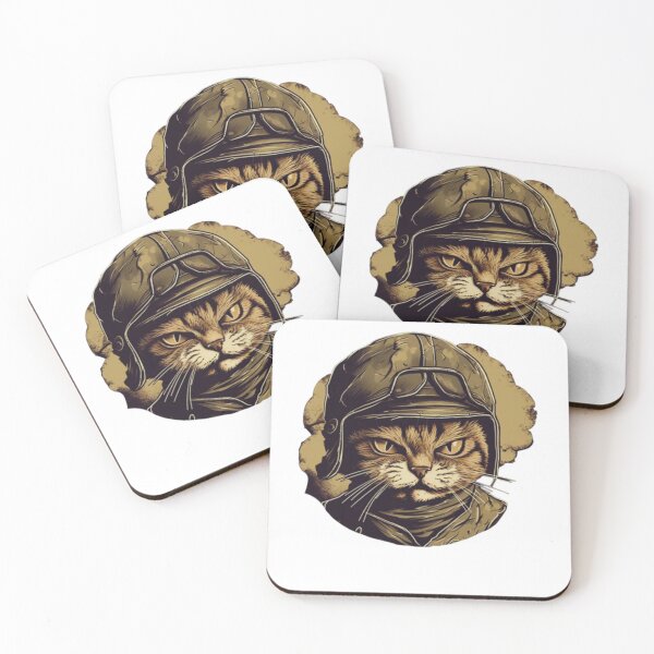 Item preview, WW2 Soldier Kitty Cat designed and sold by Bad Kitties.