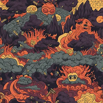 Artwork thumbnail, Hellscape by 7thPattern
