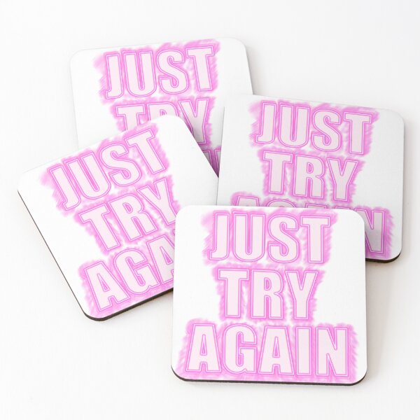 Item preview, Just Try Again designed and sold by MoonySA.