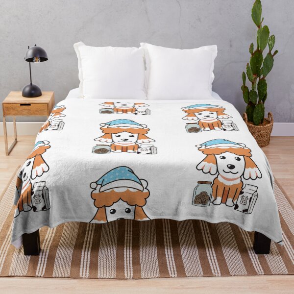 Item preview, Perro marrón divertido está tomando un bocadillo de medianoche designed and sold by Pet Station.