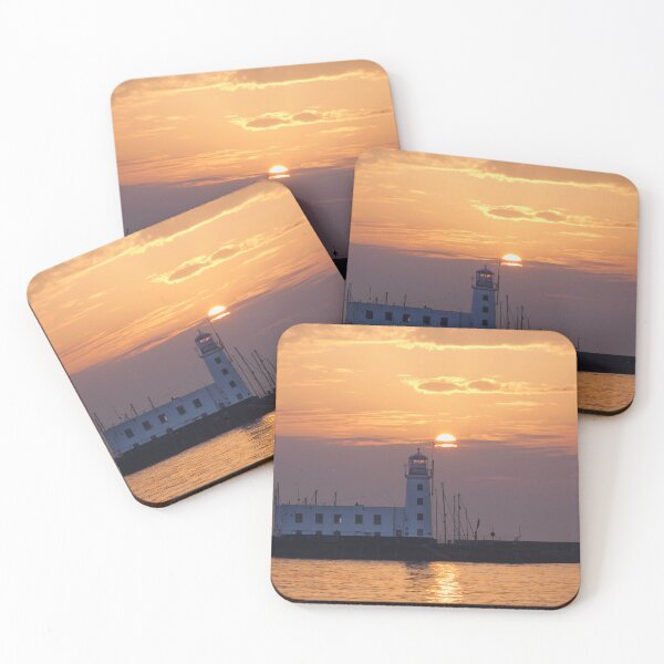 Item preview, Scarborough Lighthouse Sunrise  designed and sold by Alisonchambers2.