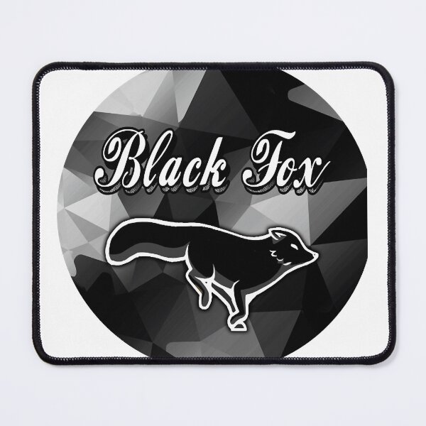 Item preview, Black fox designed and sold by champagneci.