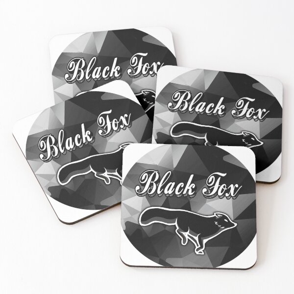 Item preview, Black fox designed and sold by champagneci.