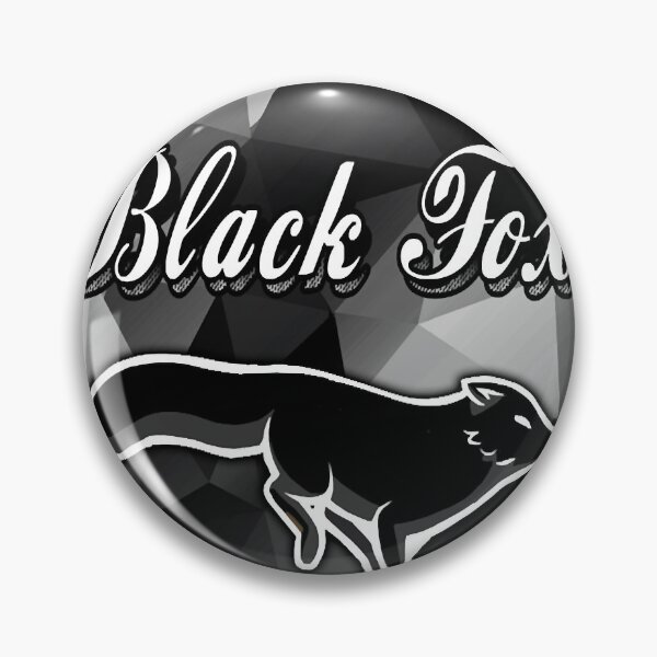 Item preview, Black fox designed and sold by champagneci.