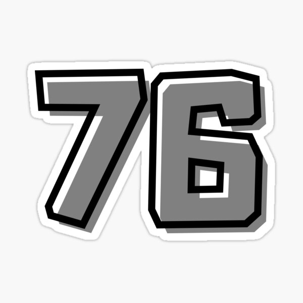 Number 77 with Germany flag on the background Sticker for Sale by  AllShirts21