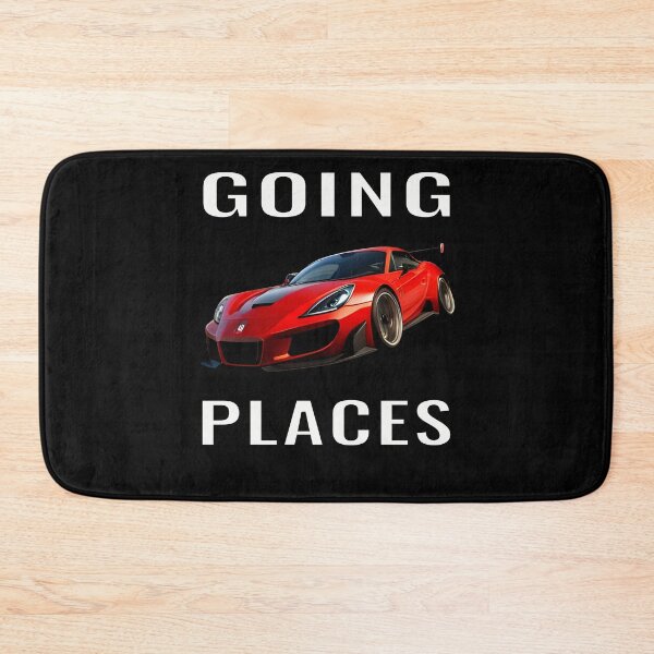 Item preview, Red sports car for car lover going places designed and sold by CottagePop.
