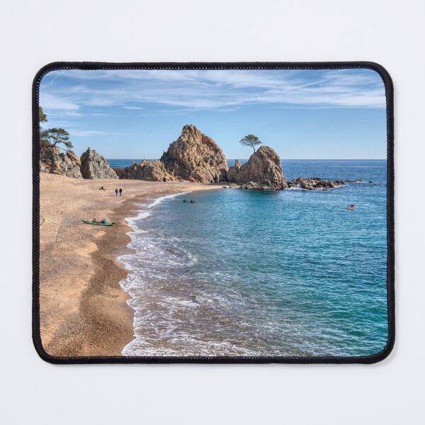Item preview, Winter stroll on Platja de la Mar Menuda, Tossa de Mar, Catalonia, Spain. designed and sold by Marc Garrido Clotet.
