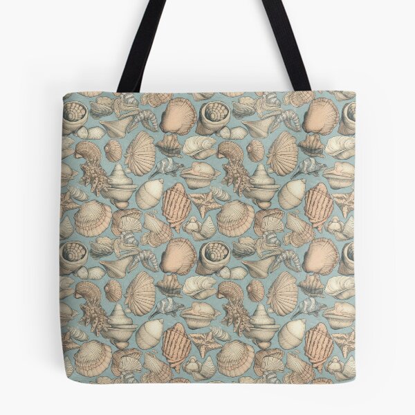 Item preview, Coastal seashells pattern designed and sold by PatternSummit.